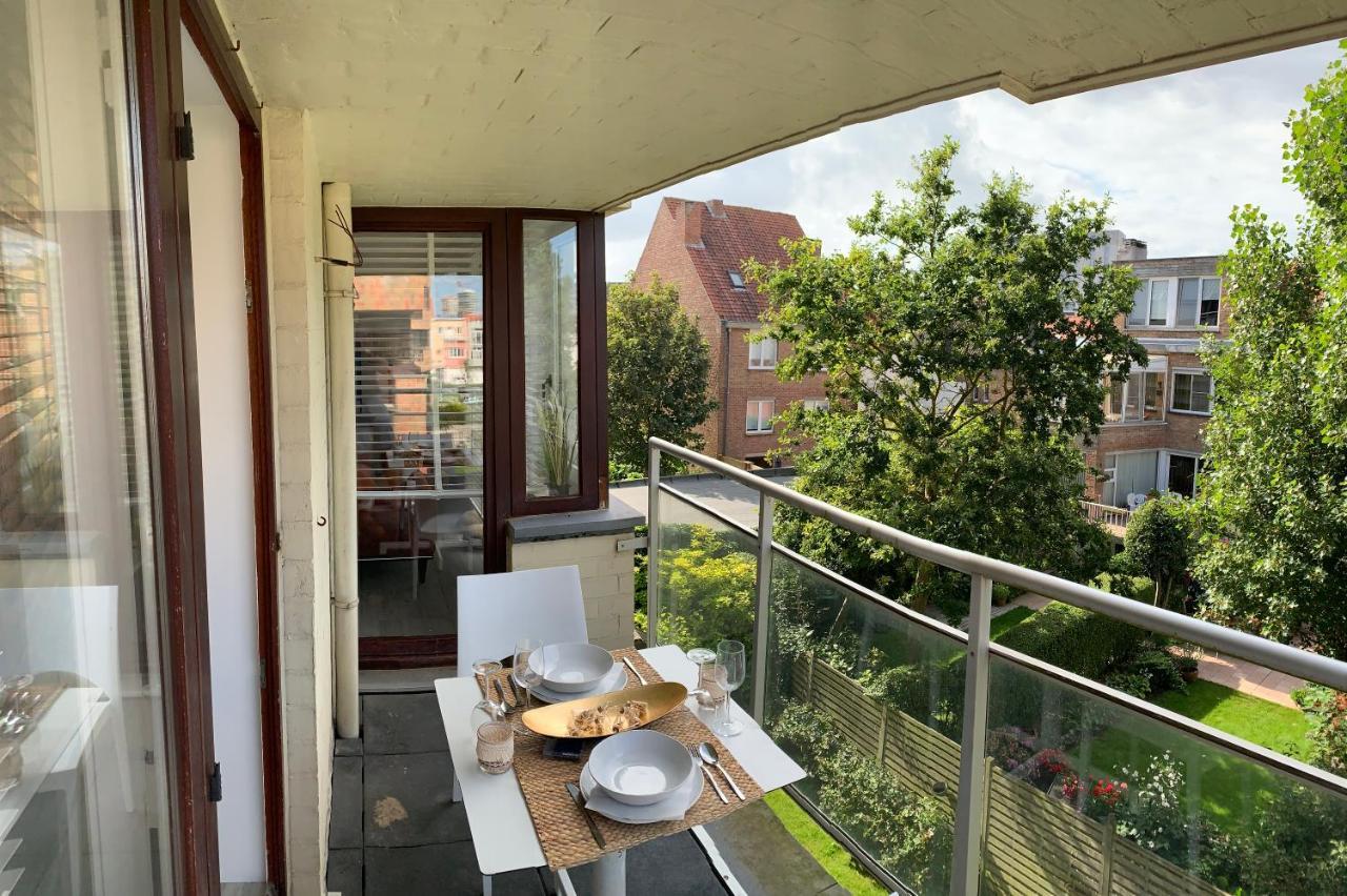 Top Appartement Met Garage "Au Franelle" Ostenda Zewnętrze zdjęcie
