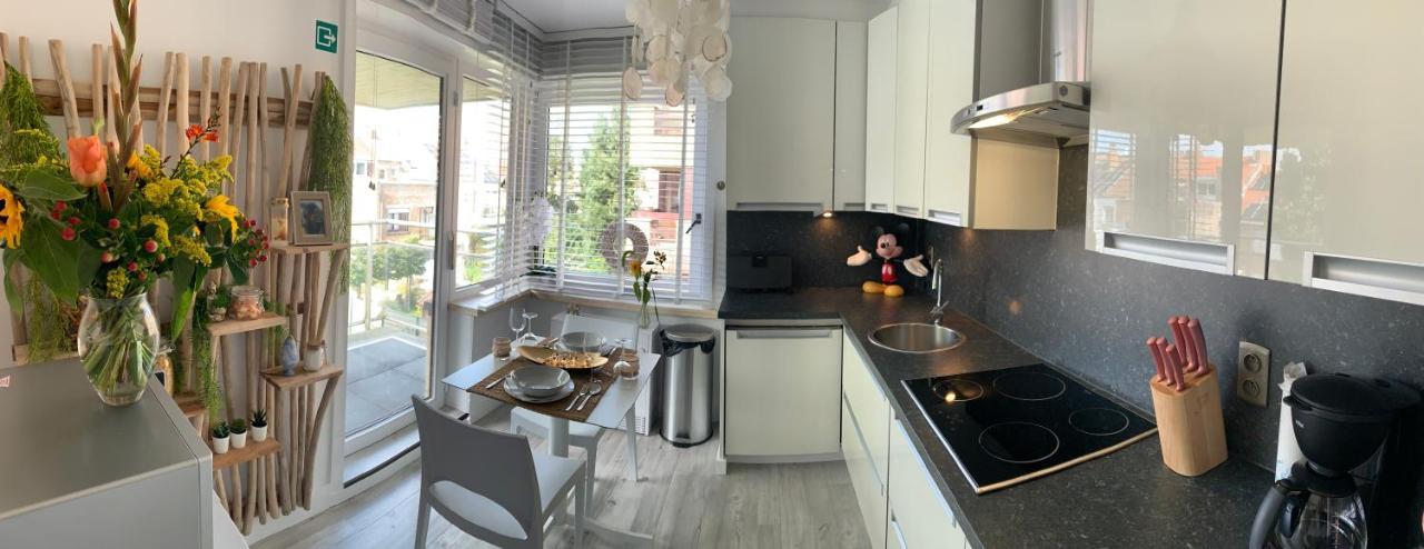 Top Appartement Met Garage "Au Franelle" Ostenda Zewnętrze zdjęcie